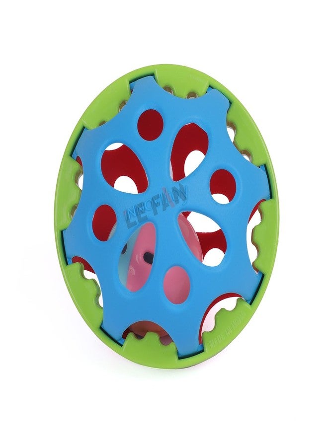 Lefan Biggie Ball Rattle Toy Set of 2 for New Born, Babies and Infants of Age 1-3-6-9-12 Months, Safe Non Toxic, Fun Colors & Soft Rattling Sound, Premium Gift Set Quality Toys - Image 3