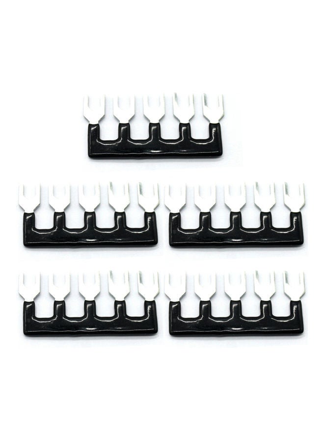 Loquat 10-Piece 600V 15A Double Row Screw Terminal Strips with Cover - Image 3