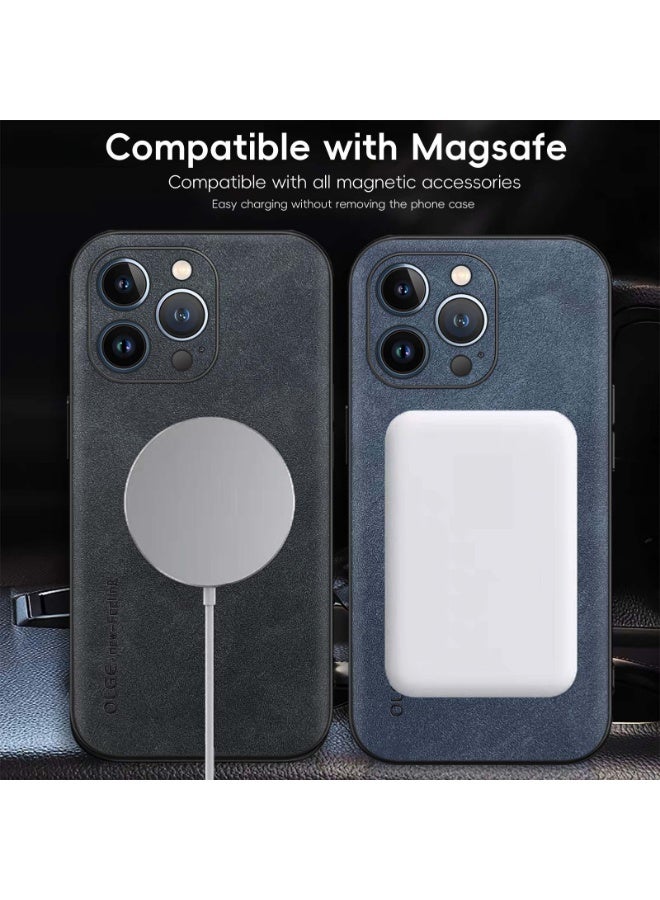 Shockproof protective shell is suitable for iPhone 13 Pro Max, with built-in magnetic suction ring,Black  - Image 4