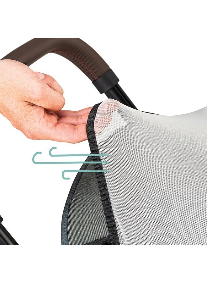 Joolz AER Buggy Mosquito Net - Accessory for Baby Stroller - Mosquito-Free Strolling - Includes Storage Bag - Keeps Bugs Out - Optimal Ventilation - Easy to Attach - Grey - Image 2