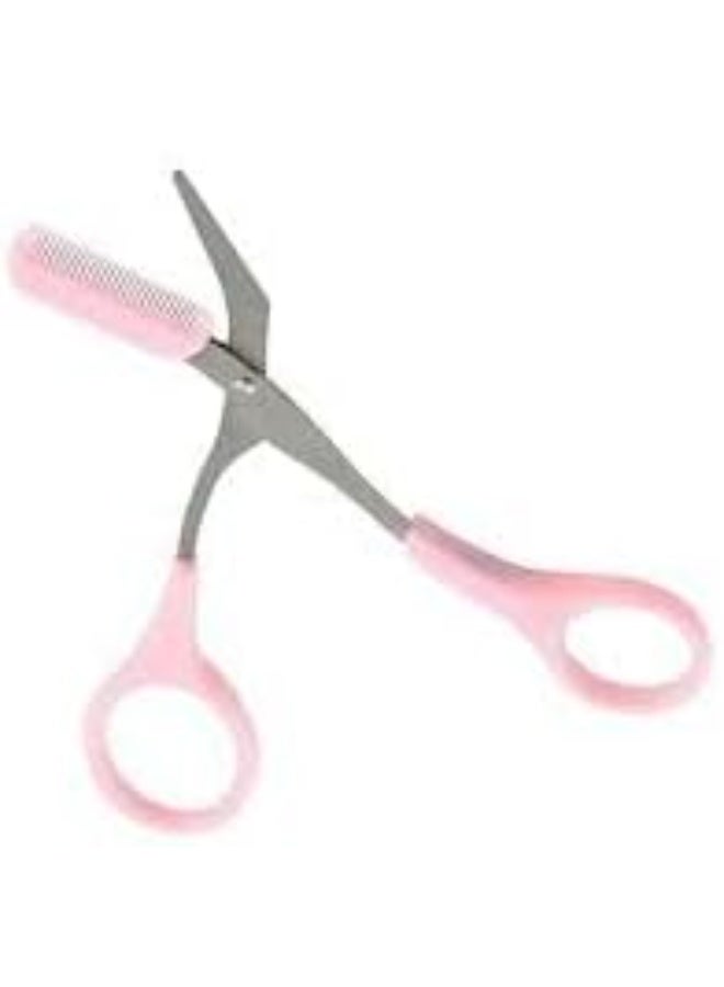 ماكينة تشذيب الحواجب الصغيرة سهلة الاستخدام للنساء – تصميم محمول مزودة بمقص ومشط لتحديد الحواجب بدقة ولمظهر أنيق في كل الأوقات - Image 3