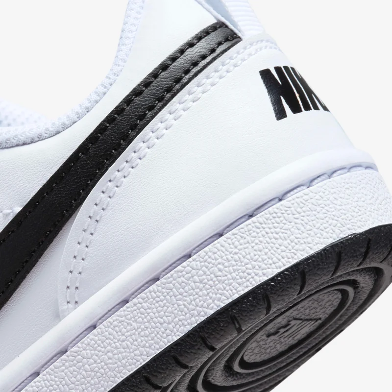 Nike White Kids' Court Borough Low Recraft Shoes (Younger Kids)  | Best Price UAE