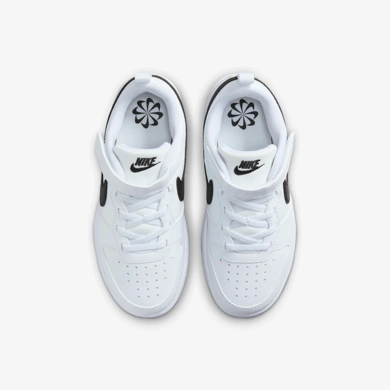 Nike White Kids' Court Borough Low Recraft Shoes (Younger Kids)  | Best Price UAE