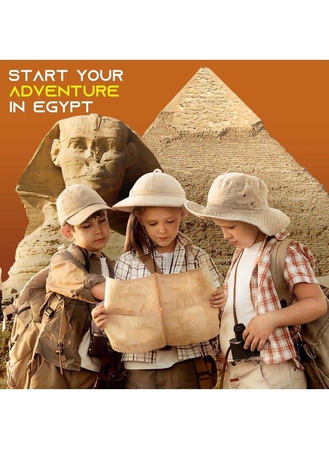 XX TOYS Ancient Egyptian Pyramids Dig Kit Gem Excavation Set STEM Science Educational Toys Archaeology Gifts for Boys & Girls - Image 3