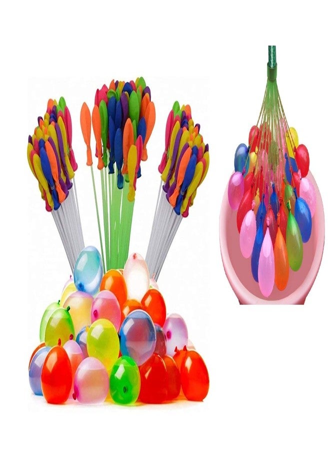 KUNYA® Holi Magic Bunch Water Balloon Kit - Fill & Tie in 60 Second Magic Bunch of Water Balloons For Kids Hassle Nontoxic Balloons for Party Pack of 3 (111 Balloons) - Image 5