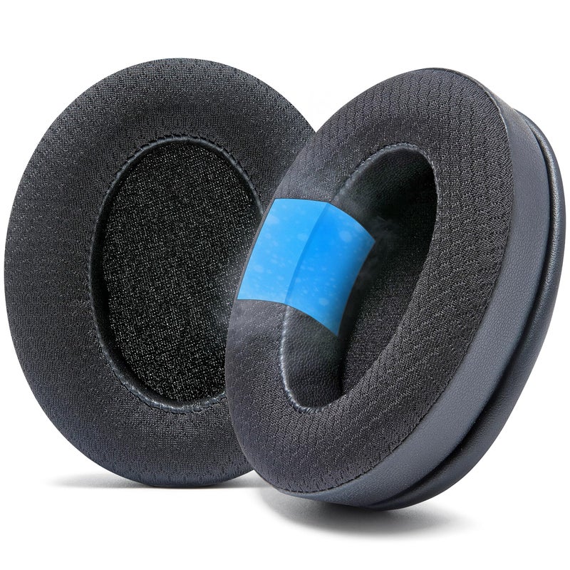 WC Freeze Crusher - Cooling Gel Earpads Compatible with Skullcandy Crusher, by Wicked Cushions - Fits Skullcandy Crusher & Hesh 3 Headphones, Soft Memory Foam, Cooler for Longer | Black - Image 1