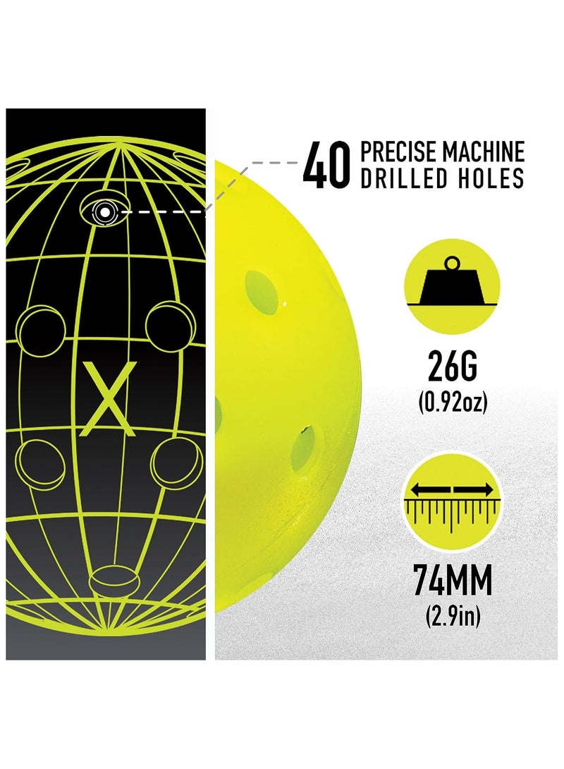 Franklin Pickleball Paddle & Ball Set – 2 Player Activator Set,USAPA Approved, Wood Rackets + Balls - Image 4