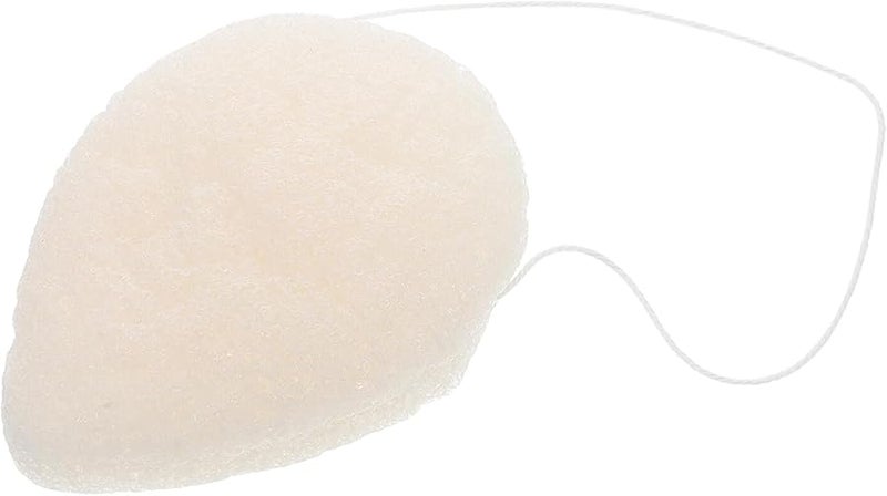 Natural Konjac Bath Sponge Soft Exfoliating Face Body Scrub Pad Water Drop Shape - Image 1