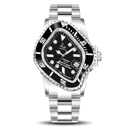 ILLIMITE Melting Automatic Watches for Men Japanese Miyota 8215 Self-Winding Mechanical Movement Women Watch Waterproof Stainless Steel Art Surrealist Wrist Watches Pea001 - Image 1