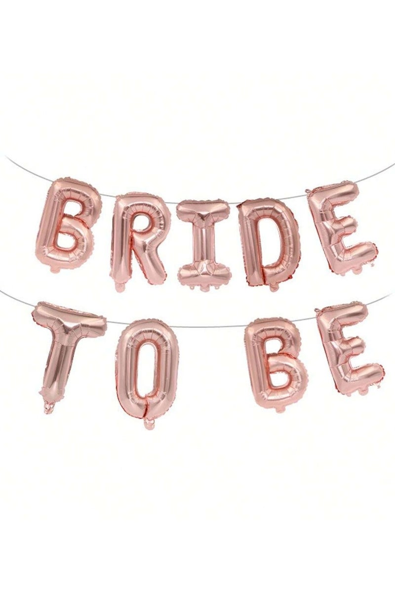 Bachelorette Party Decoration Balloon Set – 17 Pieces Including "Bride-to-Be" Balloons, 2 Diamond Ring Foil Balloons, and Heart-Shaped Pink Balloons – A Complete Set Perfect for Celebrating Bachelorette Parties, Bridal Showers, Wedding Day Decorations, and Engagement Celebrations. - Image 4