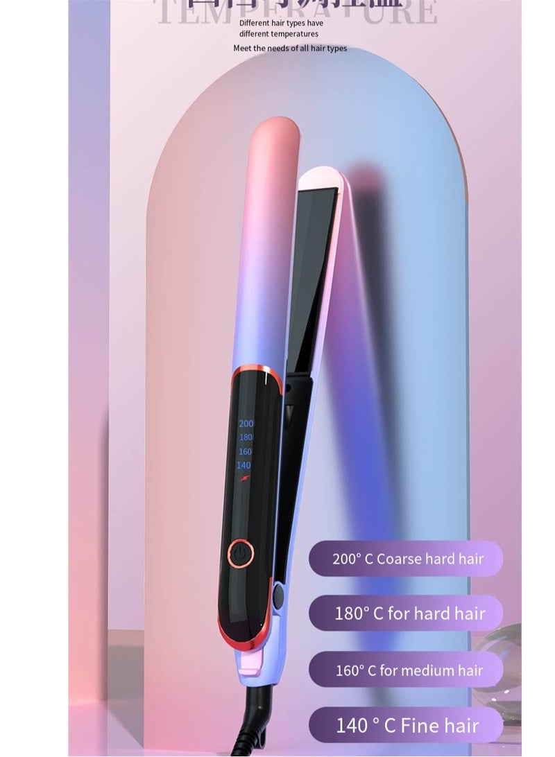 general 2-in-1 Ionic Hair Straightener & Curling Iron – Dual Styling with Ceramic Plates - Image 2