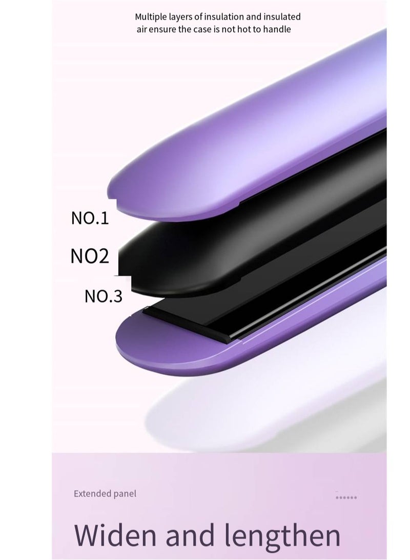 general 2-in-1 Ionic Hair Straightener & Curling Iron – Dual Styling with Ceramic Plates - Image 4