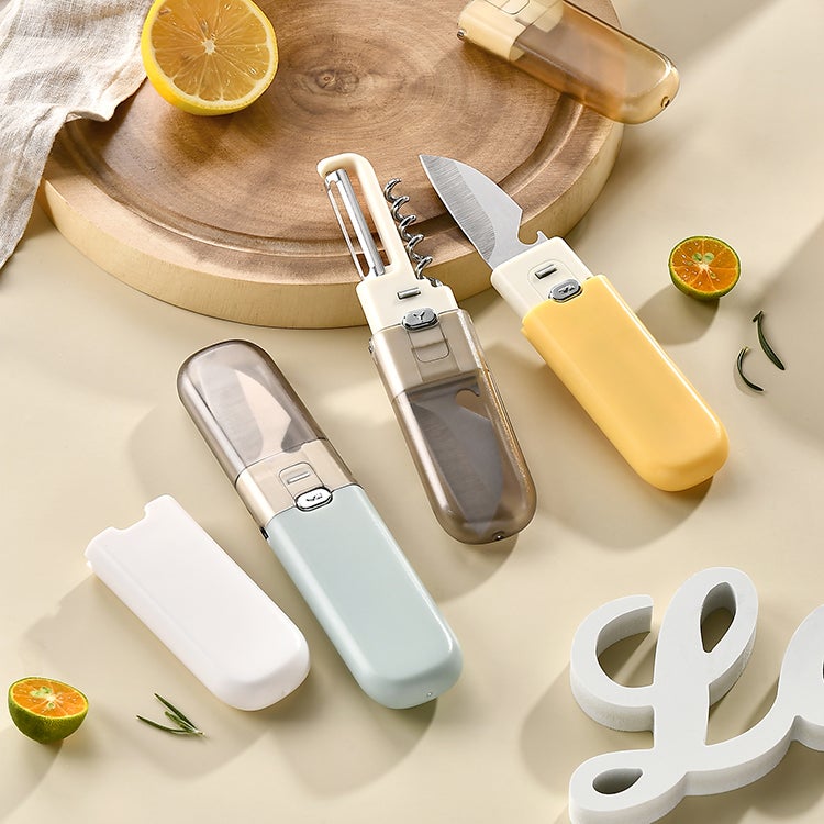 BH-228-Y Fengli Baihui Multi-function Portable Fruit Knife and Peeler - Image 2