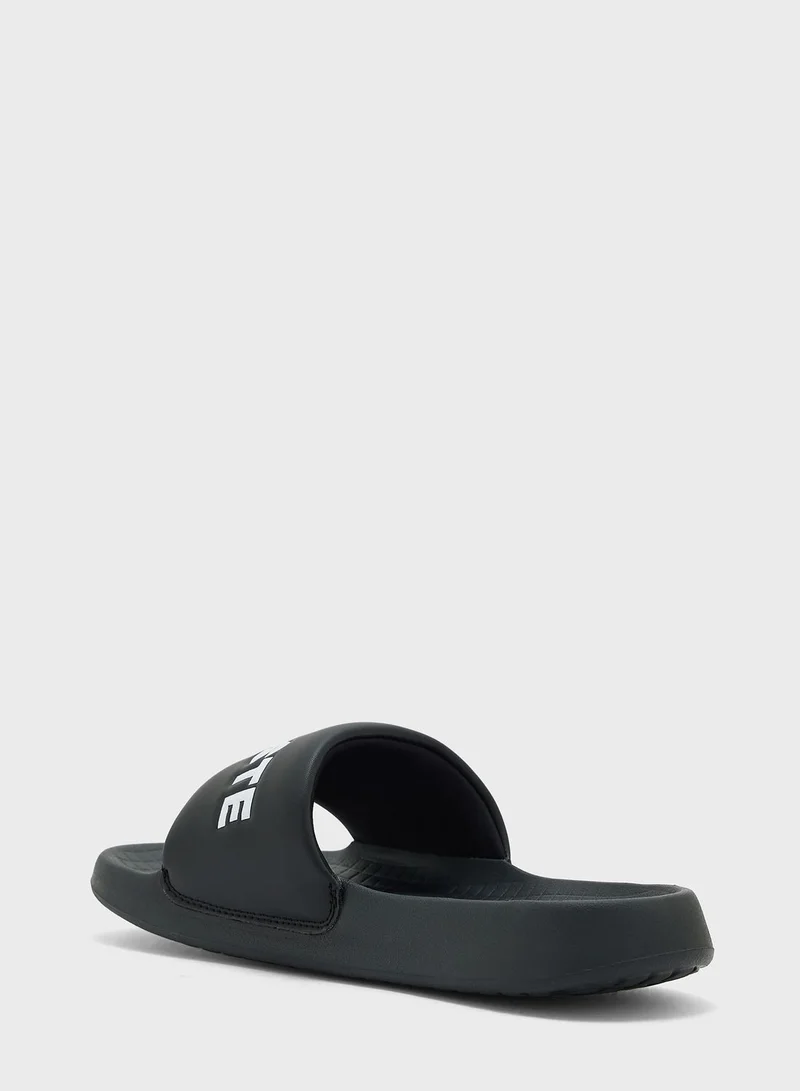 LACOSTE Serve Logo Slides