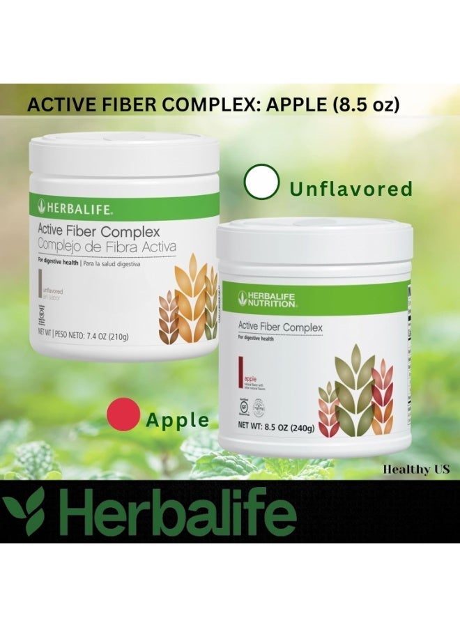 HERBALIFE Active Fiber Complex Apple Flavor (7.4 OZ 210g) - Image 5