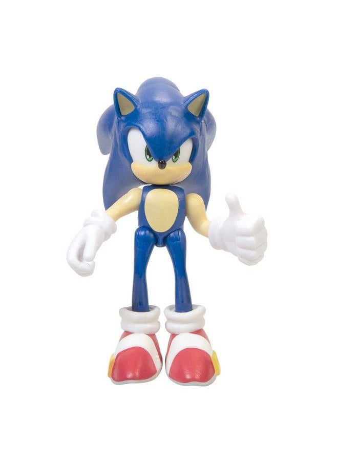 Sonic The Hedgehog Action Figure 2.5 Inch Sonic Collectible Toy, 3 Years  - Image 1