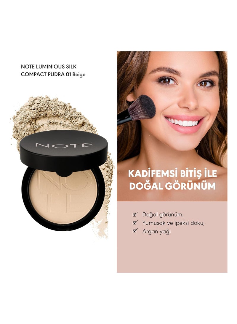 نوت بودرة مضغوطة لتفتيح البشرة وتنعيمها 01 بيج - Image 3