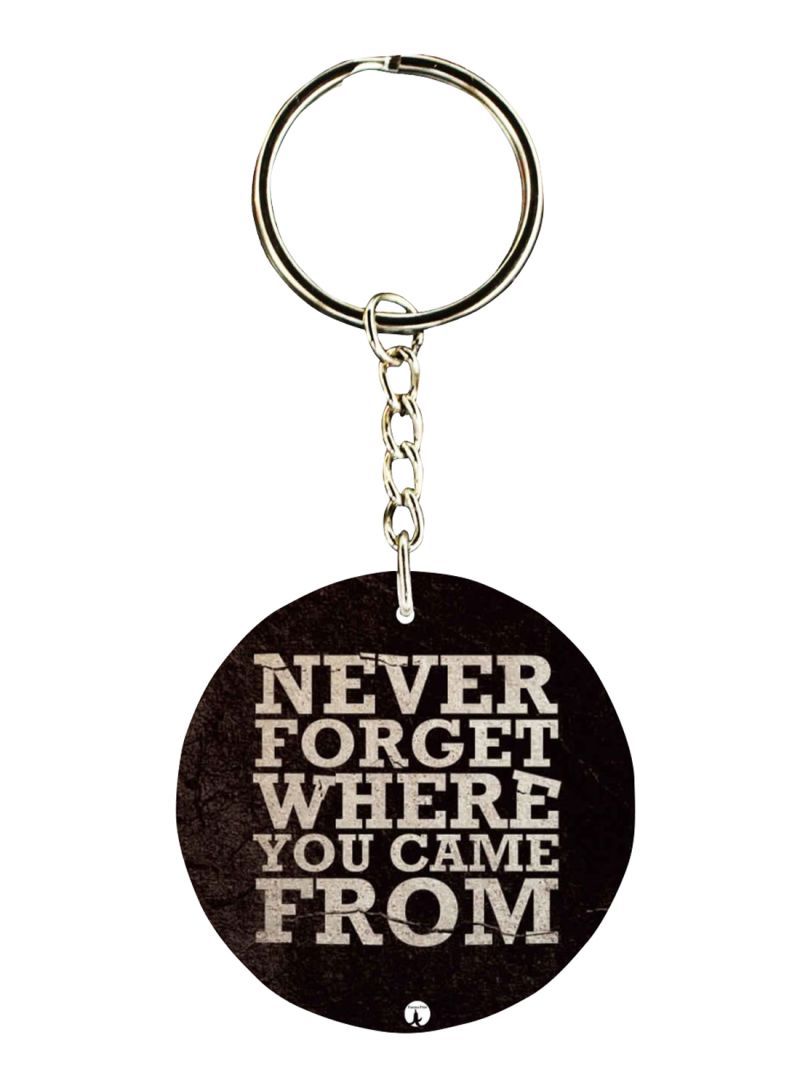 RKN English Phrases Printed Keychain