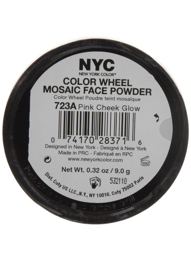 N.Y.C. New York Color Wheel Mosaic Face Powder Pink Cheek Glow 0.32 Ounce - Image 3