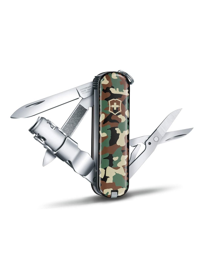 Victorinox Small Pocket Knife with Nail Clipper camouflage  - Image 1