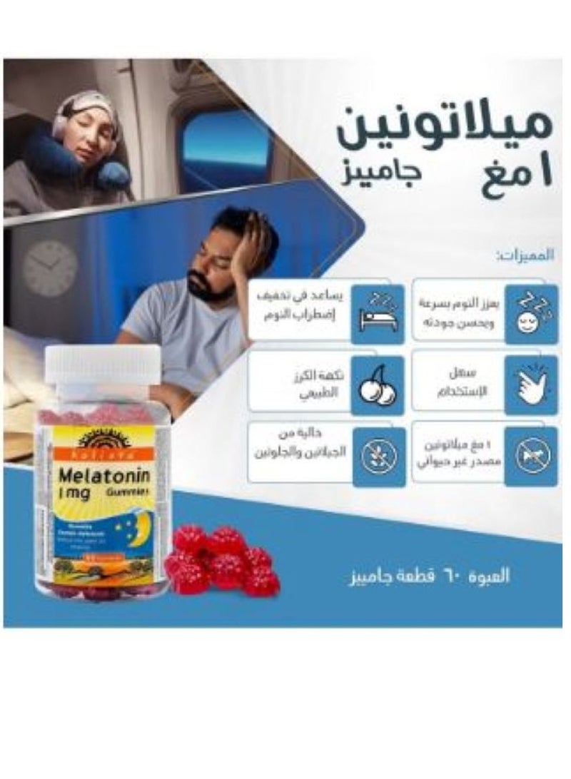 هوليستا ميلاتونين 1 مجم 60 حلوى مضغ - Image 3