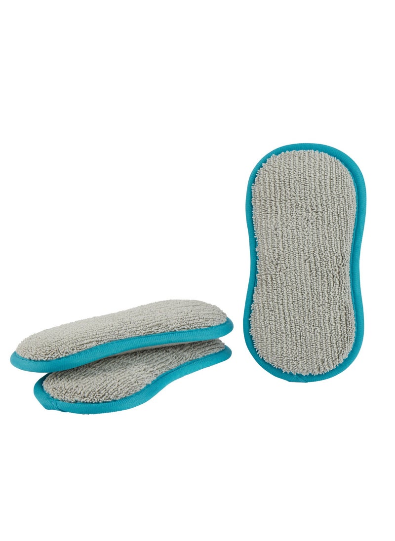 Beldray BELDRAY No Chem Clean Sponge Pads - Eco-Friendly Cleaning Sponges for Kitchen and Household Surfaces, 3-Pack  - Image 1
