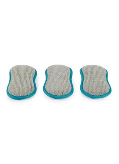 Beldray BELDRAY No Chem Clean Sponge Pads - Eco-Friendly Cleaning Sponges for Kitchen and Household Surfaces, 3-Pack  - Image 3