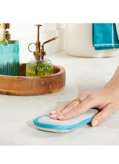 Beldray BELDRAY No Chem Clean Sponge Pads - Eco-Friendly Cleaning Sponges for Kitchen and Household Surfaces, 3-Pack  - Image 4