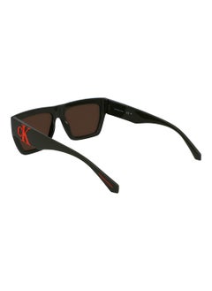 Calvin Klein Jeans Men's Rectangular Sunglasses - CKJ23653S-309-5517 - Lens Size: 55 Mm  - Image 5