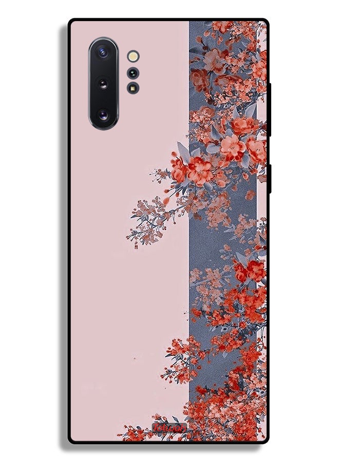 Tolwak Samsung Galaxy Note 10 Plus Protective Case Cover Tree Leaves And Flowers Art - Image 2