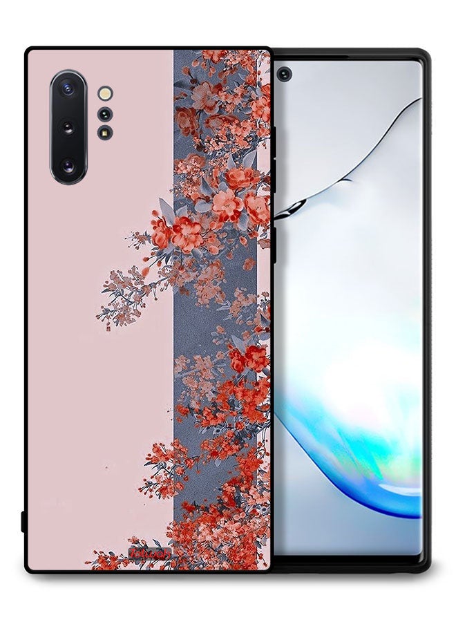 Tolwak Samsung Galaxy Note 10 Plus Protective Case Cover Tree Leaves And Flowers Art - Image 1