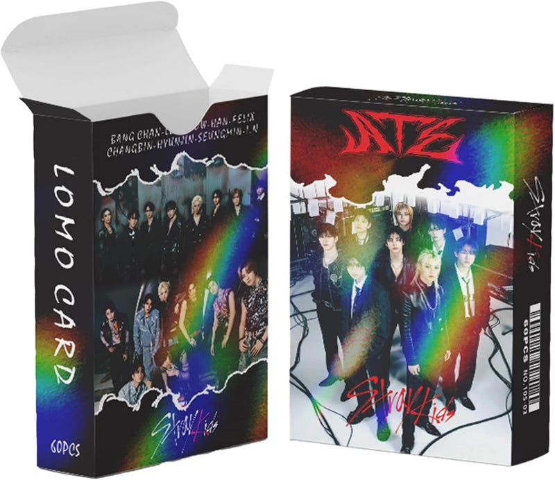 KPOPBP SKZ Laser Photocard 60 PCS ATE Album LOMO Cards Kpop JJAM Photo Card, Gift for Fans Daugher - Image 5