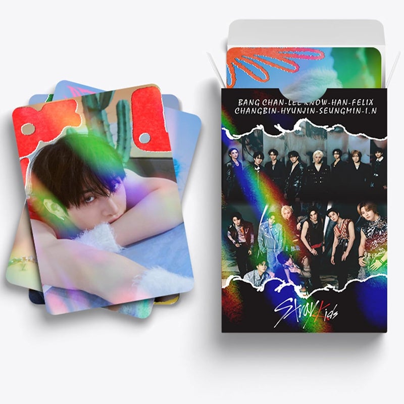 KPOPBP SKZ Laser Photocard 60 PCS ATE Album LOMO Cards Kpop JJAM Photo Card, Gift for Fans Daugher - Image 4