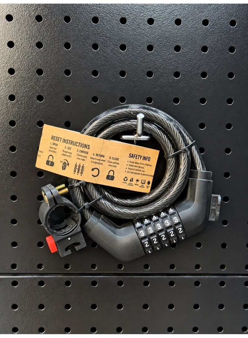 Second Bike High-quality 5-digit password lock for bicycle - Image 4