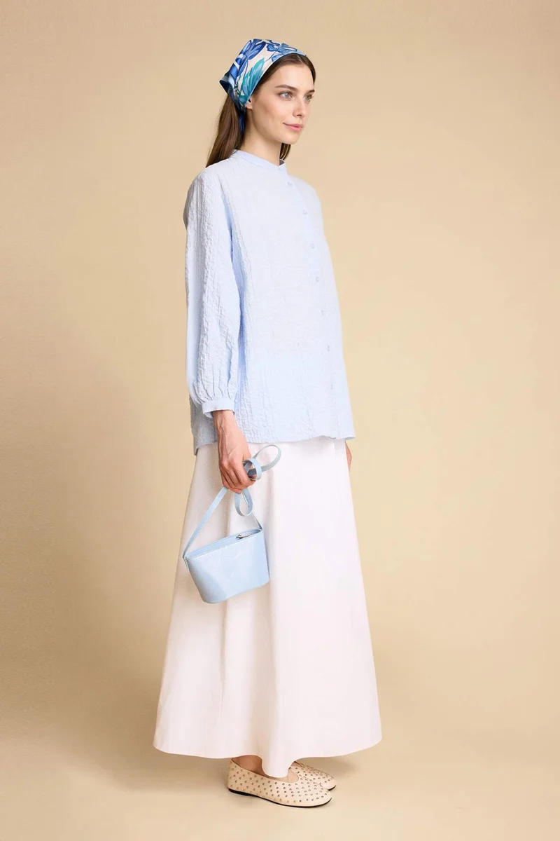 DeFacto A Cut Poplin Maxi Skirt