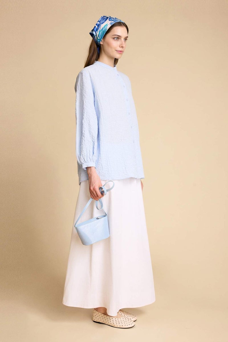 DeFacto A Cut Poplin Maxi Skirt - Image 2