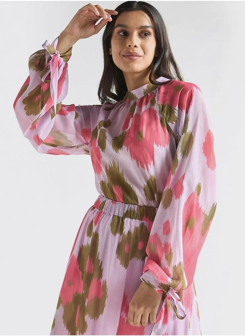 Splash FAV Printed Floral Print Top