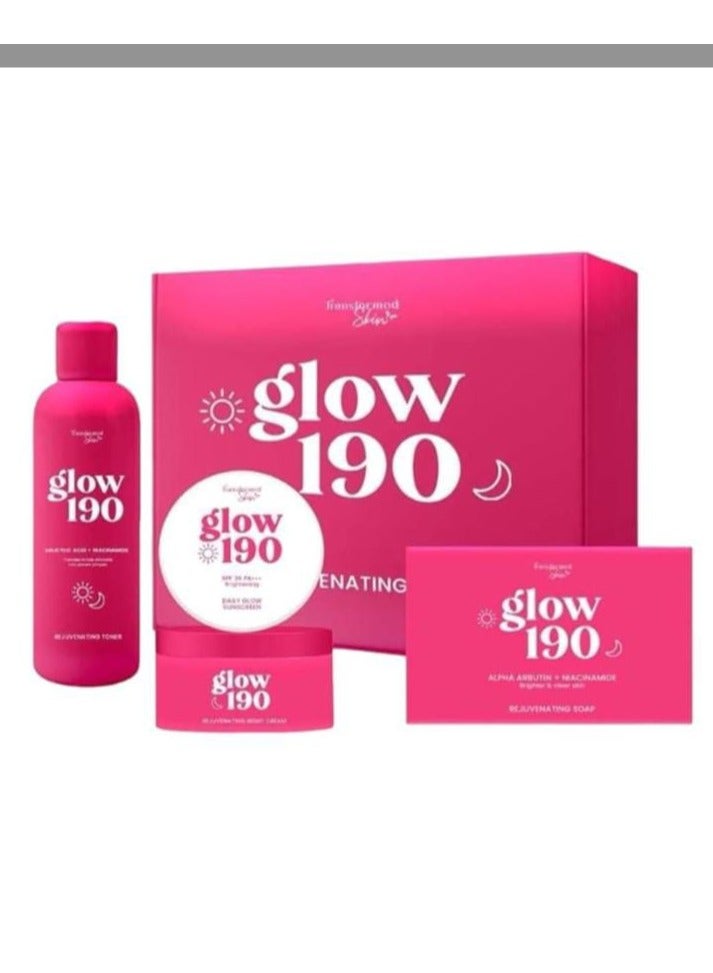 جلو Glow مجموعة Honest Glow Rejuvenating 190