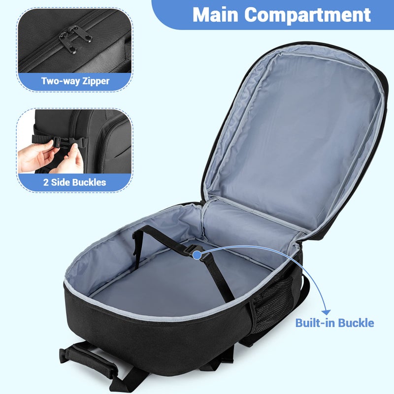 HODRANT Stroller Travel Bag Compatible with GB Pockit & Pockit Air Plus, Lightweight Backpack for Airplane Travel Essentials and Gate Check, Bag Only - Image 3