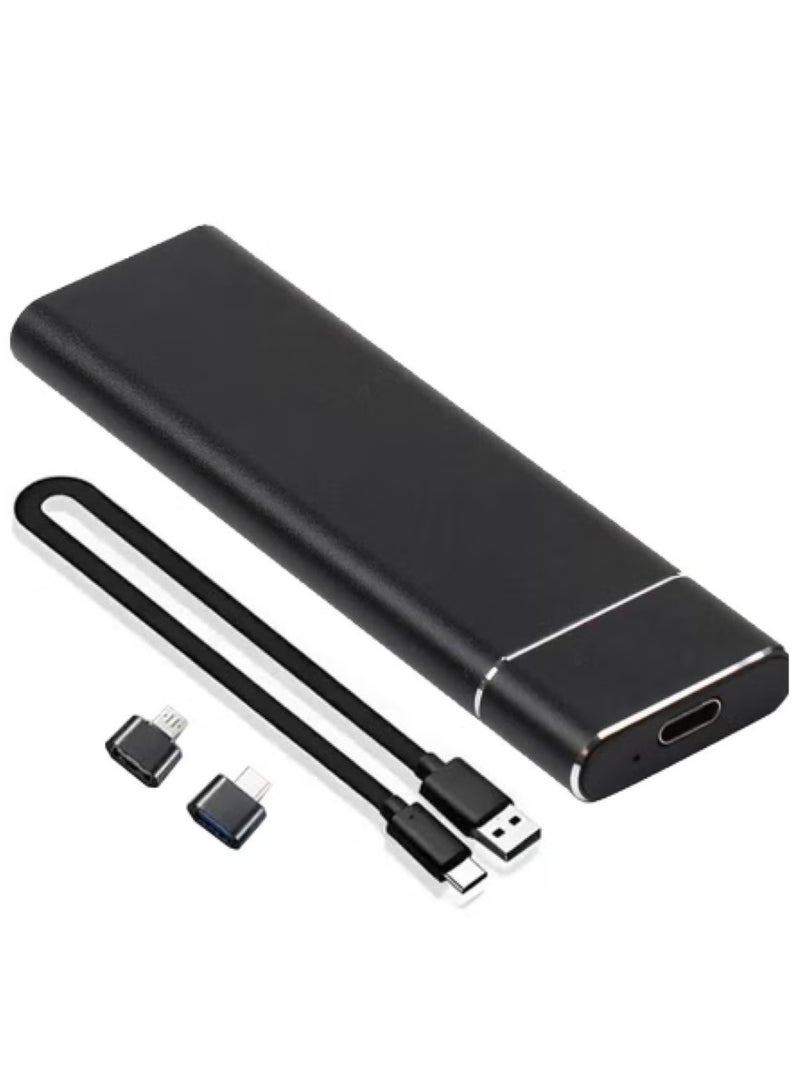 Portable External Hard Drive 2TB , Mini SSD Hard Drives,Solid State External Drives,Computer Backup Drive,USB 3.1 to Type-C Support Data Storage Transfer for Windows XP PC Laptop and Mac - Image 2