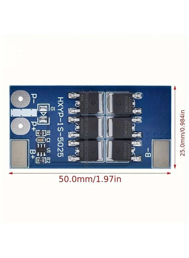 قطعتان من لوحة حماية بطارية الليثيوم AOICRIE 1S 24A 3.7V للوقاية من الشحن الزائد والدائرة القصيرة - Image 5