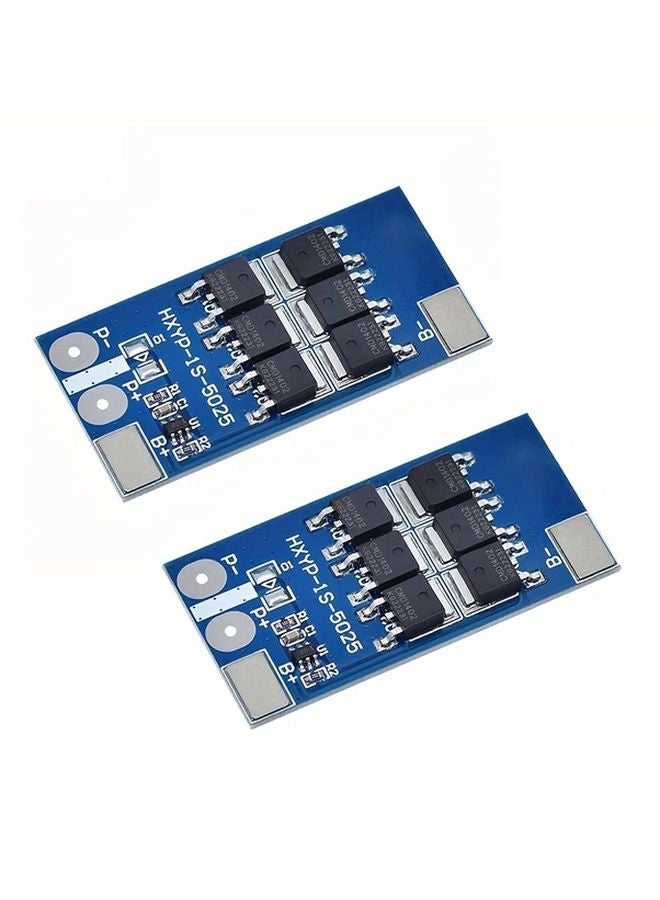 قطعتان من لوحة حماية بطارية الليثيوم AOICRIE 1S 24A 3.7V للوقاية من الشحن الزائد والدائرة القصيرة - Image 1