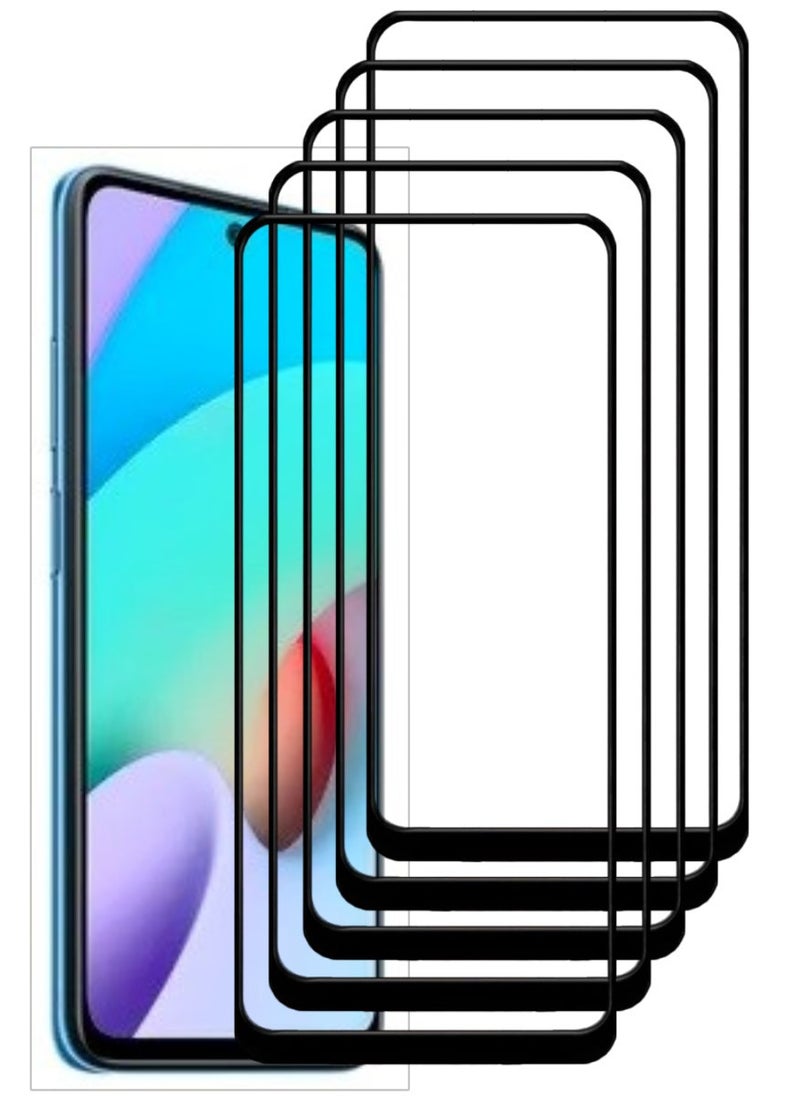 ACLIX 5 Pieces Antistatic ESD Dustproof Premium Quality High Definition Tempered Glass Screen Protector Designed For Xiaomi Redmi Note 11 4G - Image 1