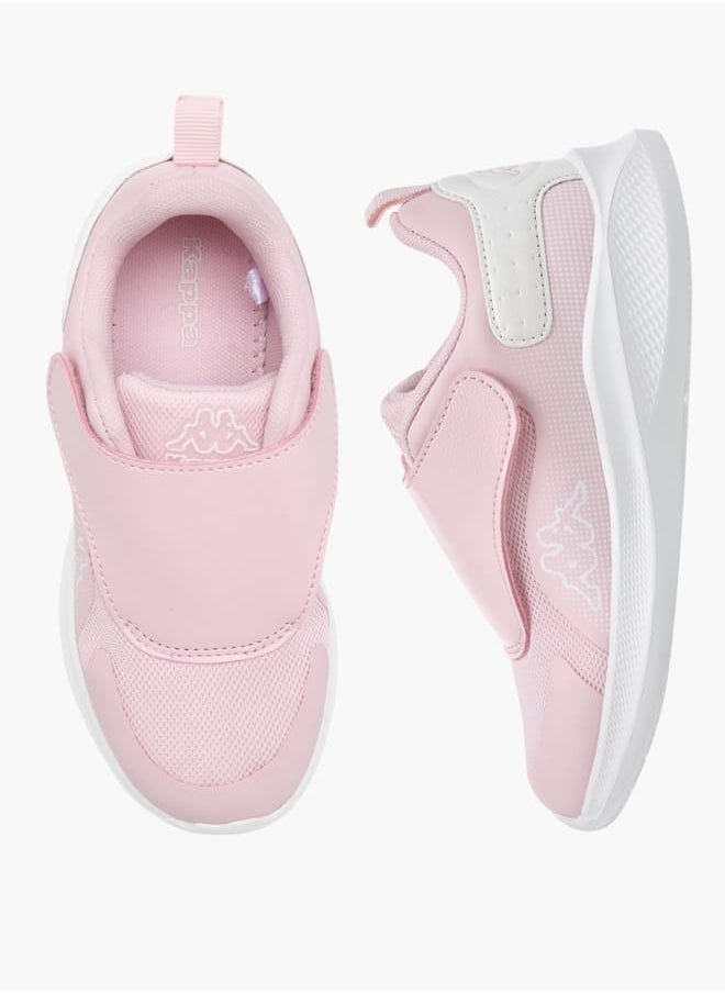 Kappa Girls Logo Detail Sports Shoes With Hook And Loop Closure  - Image 2