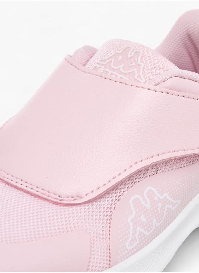 Kappa Girls Logo Detail Sports Shoes With Hook And Loop Closure  - Image 4