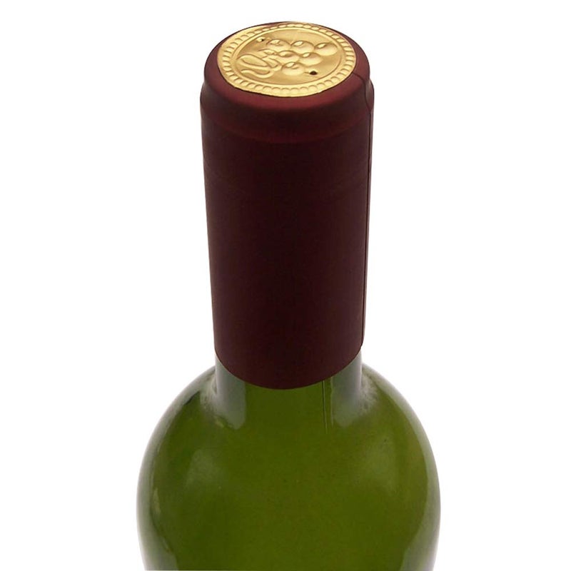 KACAGA Heat Shrink Capsules, 100 Pcs Wine Brewing Caps Matte Surface Oriental Red For Professional and Home Use - Image 2
