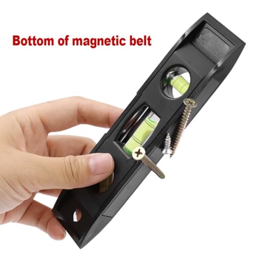 Winnsty Magnetic Torpedo Level, Spirit Level 3 Bubble Torpedo Magnetic Measuring Tool (6 inch) - Image 3