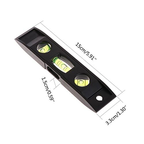 Winnsty Magnetic Torpedo Level, Spirit Level 3 Bubble Torpedo Magnetic Measuring Tool (6 inch) - Image 4