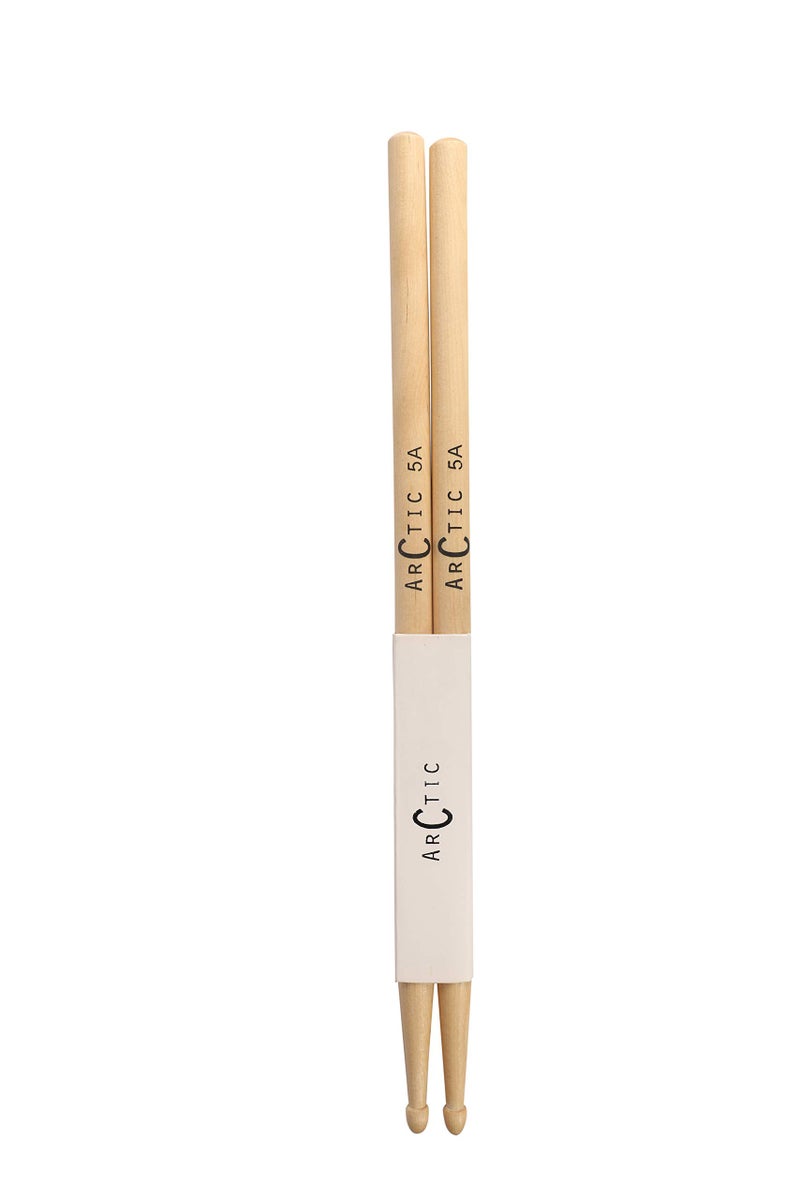 ARCTIC Pro 5A drumsticks, Selected Wood, Perfect Shape balance. Ultra Durable for Professional Drummers. - Image 3