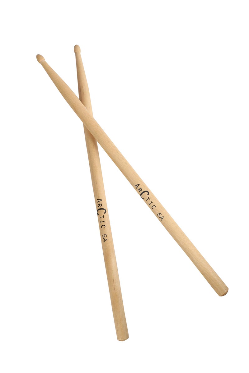 ARCTIC Pro 5A drumsticks, Selected Wood, Perfect Shape balance. Ultra Durable for Professional Drummers. - Image 2